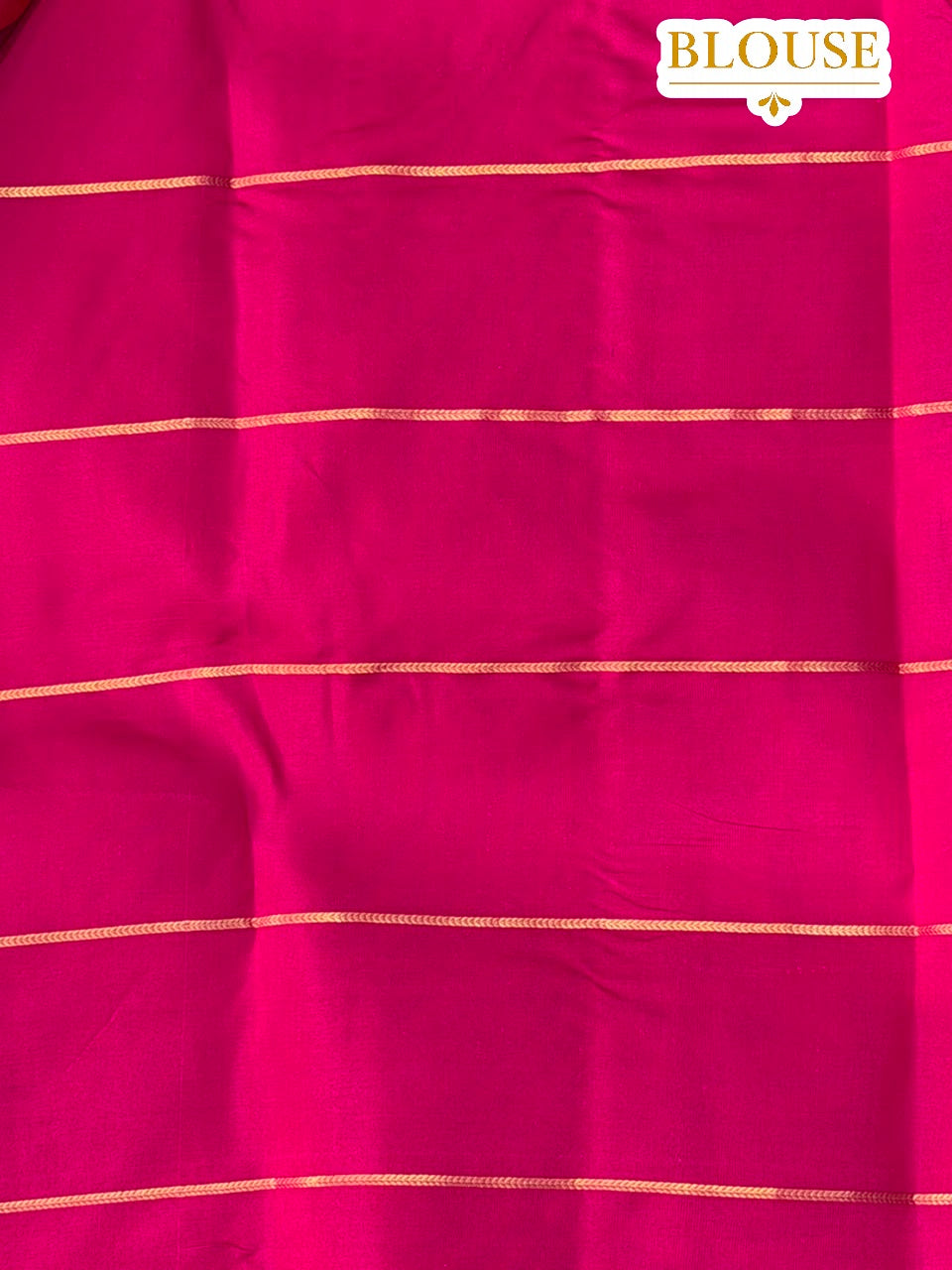 Multi Color Checked Pure Silk Saree with Gold Border