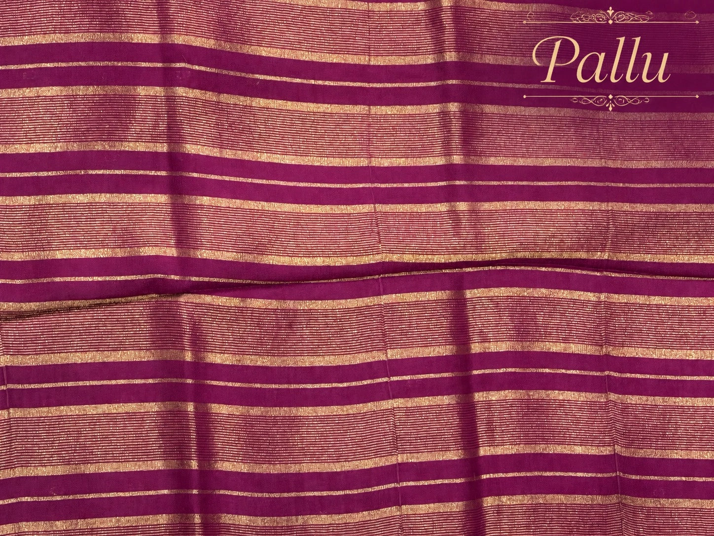 Plum Wine Semi Crepe Silk Saree