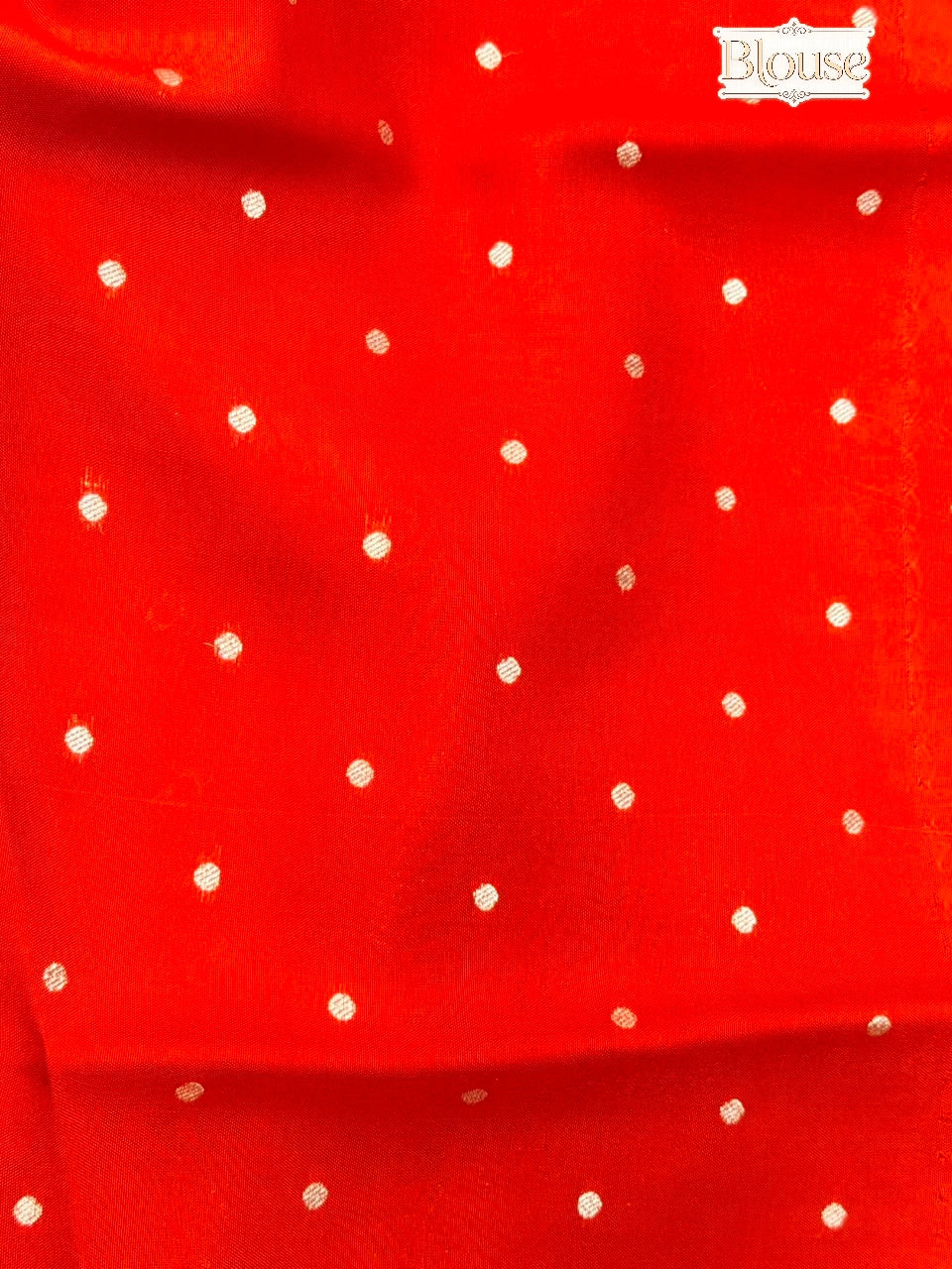 Scarlet Red Semi Crepe Silk Saree