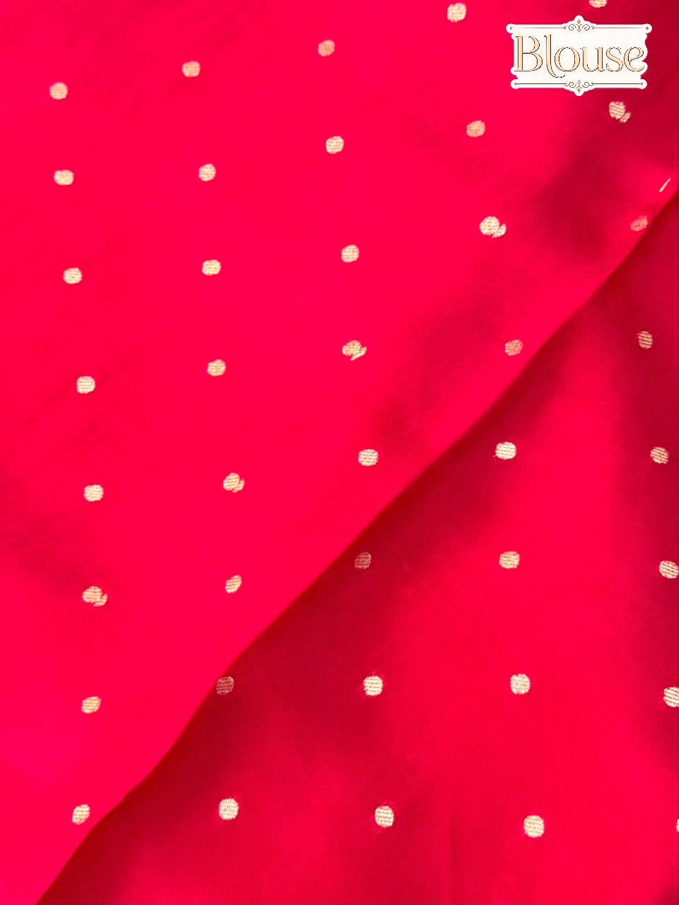 Rani Pink Bandhani Semi Crepe Silk Saree