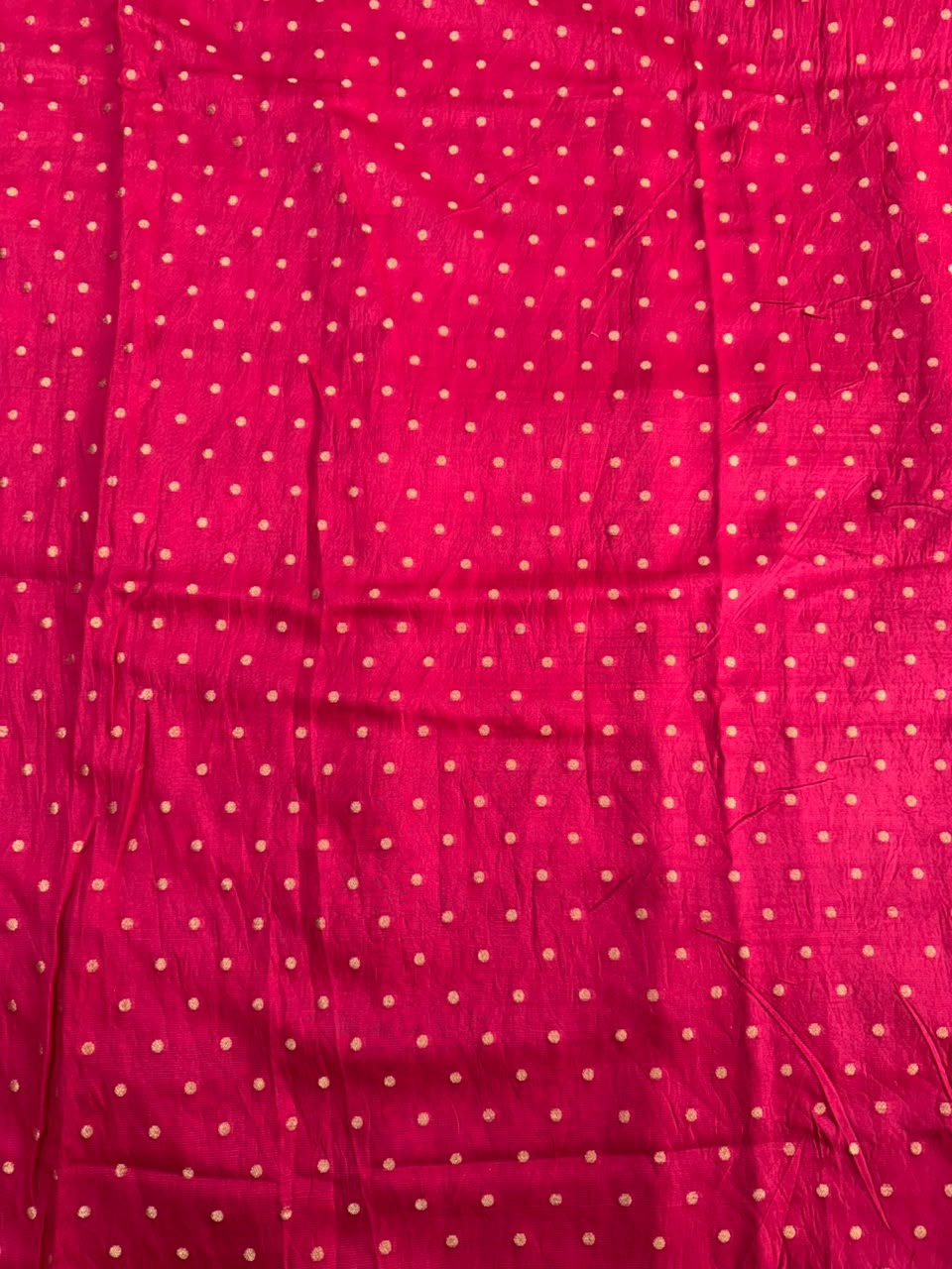 Off-White, Black & Rani Pink Burberry Check Viscose Saree